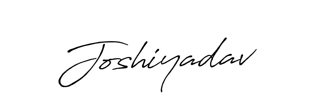 How to make Joshiyadav name signature. Use Antro_Vectra_Bolder style for creating short signs online. This is the latest handwritten sign. Joshiyadav signature style 7 images and pictures png