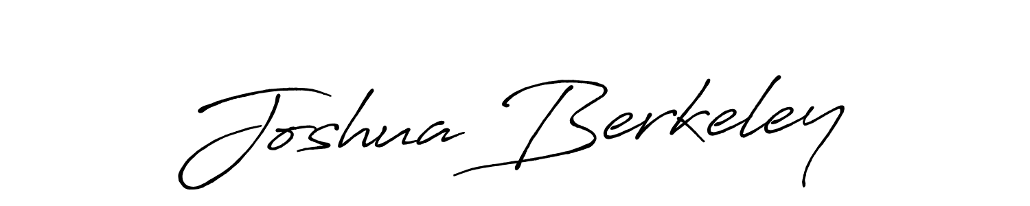 Use a signature maker to create a handwritten signature online. With this signature software, you can design (Antro_Vectra_Bolder) your own signature for name Joshua Berkeley. Joshua Berkeley signature style 7 images and pictures png