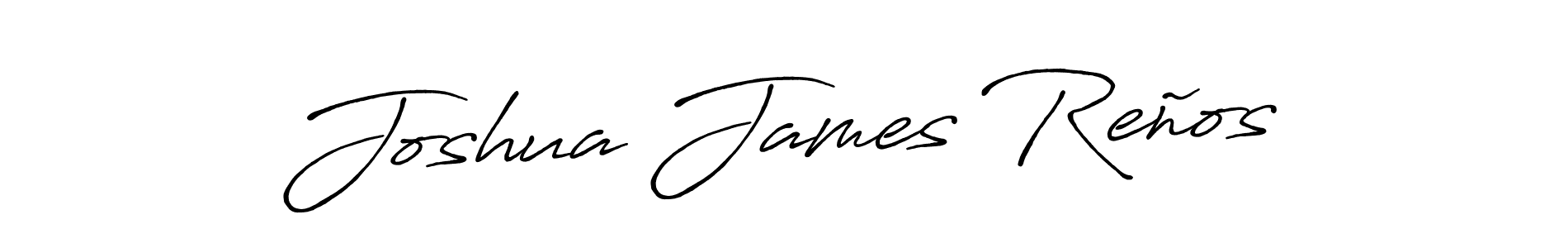 How to make Joshua James Reños name signature. Use Antro_Vectra_Bolder style for creating short signs online. This is the latest handwritten sign. Joshua James Reños signature style 7 images and pictures png