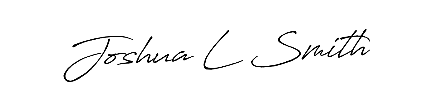 Make a beautiful signature design for name Joshua L Smith. Use this online signature maker to create a handwritten signature for free. Joshua L Smith signature style 7 images and pictures png