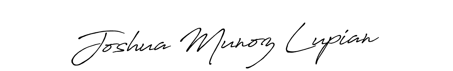 if you are searching for the best signature style for your name Joshua Munoz Lupian. so please give up your signature search. here we have designed multiple signature styles  using Antro_Vectra_Bolder. Joshua Munoz Lupian signature style 7 images and pictures png