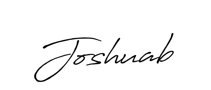 Create a beautiful signature design for name Joshuab. With this signature (Antro_Vectra_Bolder) fonts, you can make a handwritten signature for free. Joshuab signature style 7 images and pictures png