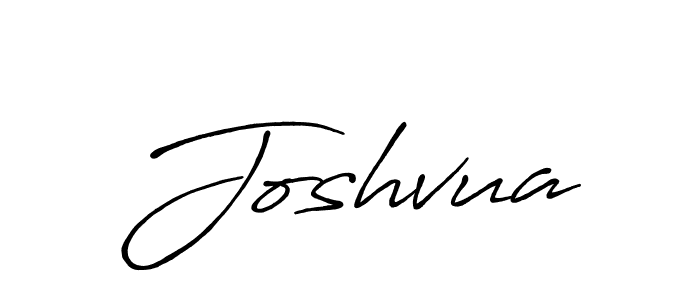 Create a beautiful signature design for name Joshvua. With this signature (Antro_Vectra_Bolder) fonts, you can make a handwritten signature for free. Joshvua signature style 7 images and pictures png