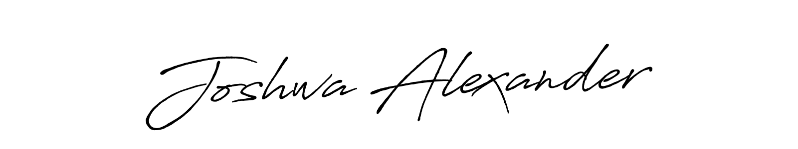 Joshwa Alexander stylish signature style. Best Handwritten Sign (Antro_Vectra_Bolder) for my name. Handwritten Signature Collection Ideas for my name Joshwa Alexander. Joshwa Alexander signature style 7 images and pictures png