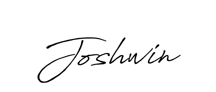 How to make Joshwin name signature. Use Antro_Vectra_Bolder style for creating short signs online. This is the latest handwritten sign. Joshwin signature style 7 images and pictures png