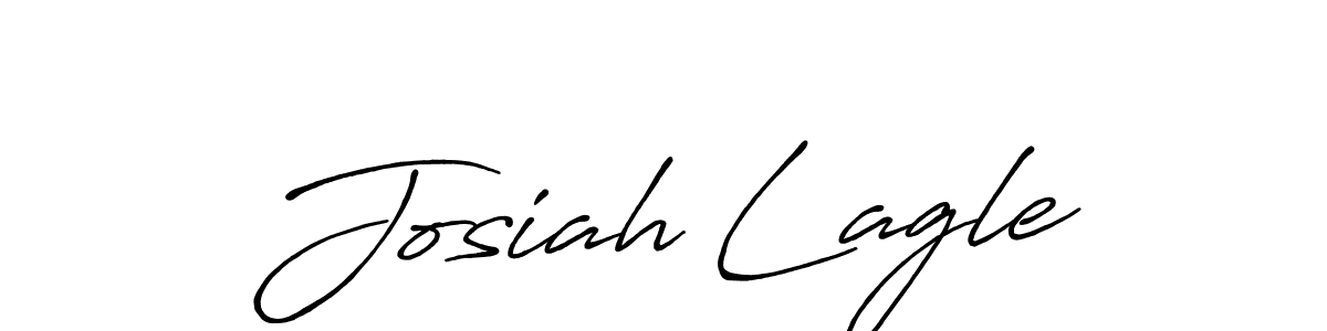 How to make Josiah Lagle signature? Antro_Vectra_Bolder is a professional autograph style. Create handwritten signature for Josiah Lagle name. Josiah Lagle signature style 7 images and pictures png