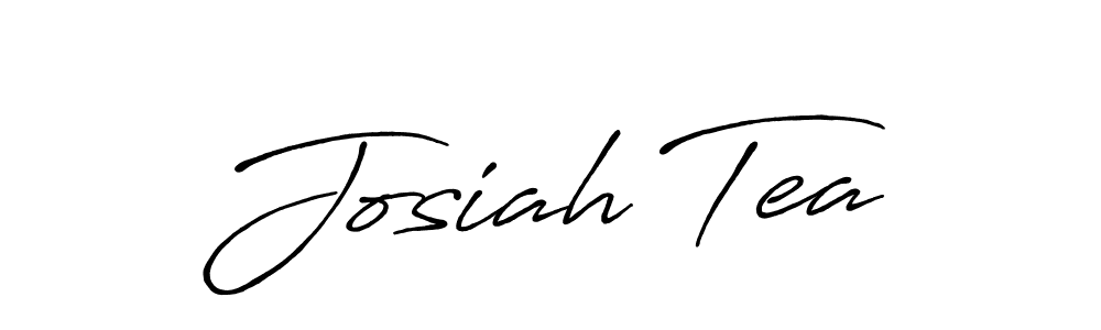 Use a signature maker to create a handwritten signature online. With this signature software, you can design (Antro_Vectra_Bolder) your own signature for name Josiah Tea. Josiah Tea signature style 7 images and pictures png