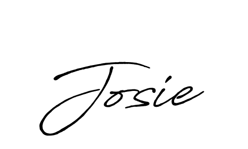 Also we have Josie name is the best signature style. Create professional handwritten signature collection using Antro_Vectra_Bolder autograph style. Josie signature style 7 images and pictures png