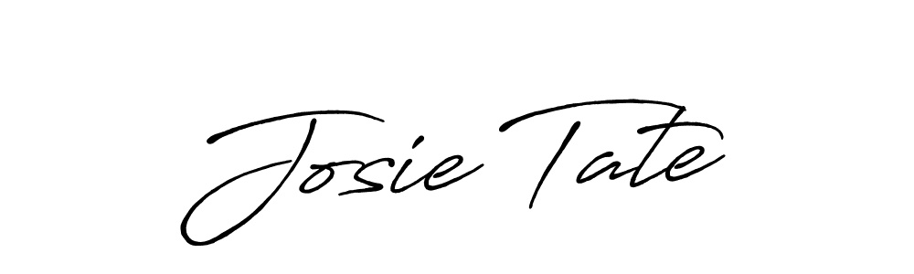 You should practise on your own different ways (Antro_Vectra_Bolder) to write your name (Josie Tate) in signature. don't let someone else do it for you. Josie Tate signature style 7 images and pictures png