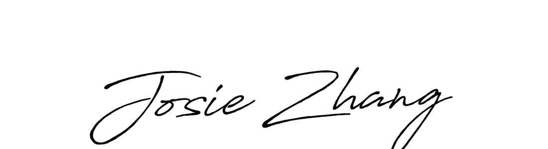 Once you've used our free online signature maker to create your best signature Antro_Vectra_Bolder style, it's time to enjoy all of the benefits that Josie Zhang name signing documents. Josie Zhang signature style 7 images and pictures png