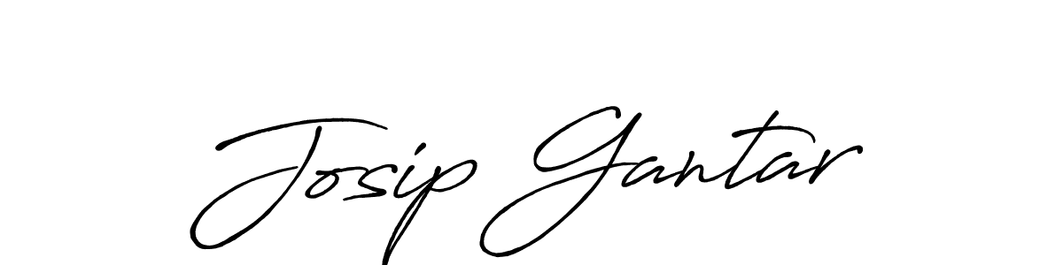 Also You can easily find your signature by using the search form. We will create Josip Gantar name handwritten signature images for you free of cost using Antro_Vectra_Bolder sign style. Josip Gantar signature style 7 images and pictures png