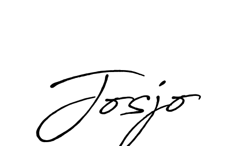 Create a beautiful signature design for name Josjo. With this signature (Antro_Vectra_Bolder) fonts, you can make a handwritten signature for free. Josjo signature style 7 images and pictures png