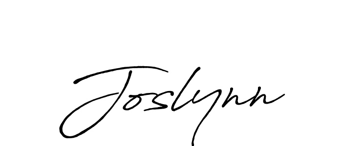 Also we have Joslynn name is the best signature style. Create professional handwritten signature collection using Antro_Vectra_Bolder autograph style. Joslynn signature style 7 images and pictures png