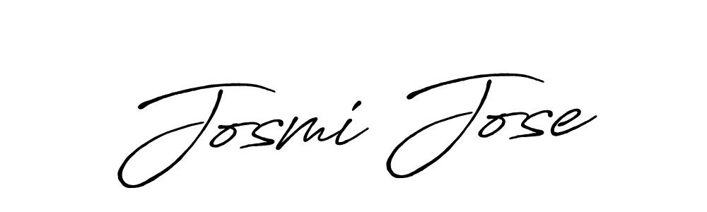How to Draw Josmi Jose signature style? Antro_Vectra_Bolder is a latest design signature styles for name Josmi Jose. Josmi Jose signature style 7 images and pictures png
