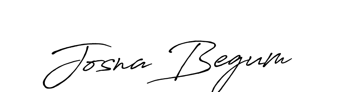 Make a beautiful signature design for name Josna Begum. Use this online signature maker to create a handwritten signature for free. Josna Begum signature style 7 images and pictures png