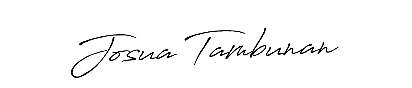 Make a short Josua Tambunan signature style. Manage your documents anywhere anytime using Antro_Vectra_Bolder. Create and add eSignatures, submit forms, share and send files easily. Josua Tambunan signature style 7 images and pictures png