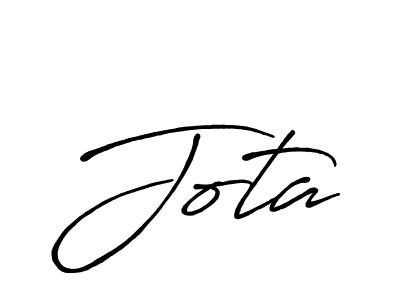 Use a signature maker to create a handwritten signature online. With this signature software, you can design (Antro_Vectra_Bolder) your own signature for name Jota. Jota signature style 7 images and pictures png