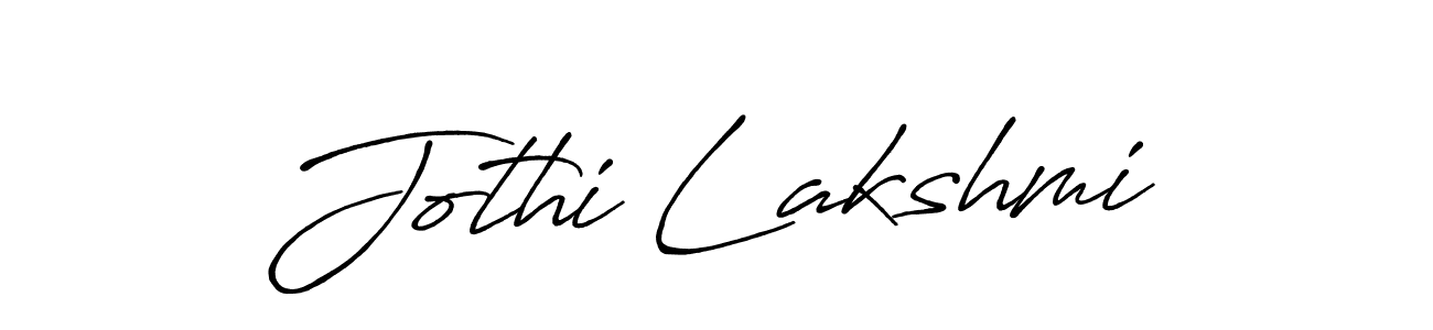 Design your own signature with our free online signature maker. With this signature software, you can create a handwritten (Antro_Vectra_Bolder) signature for name Jothi Lakshmi. Jothi Lakshmi signature style 7 images and pictures png