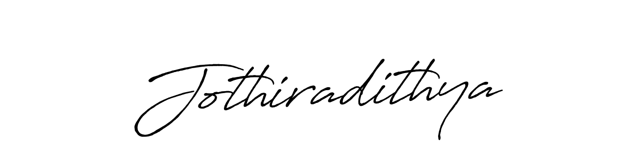 Also we have Jothiradithya name is the best signature style. Create professional handwritten signature collection using Antro_Vectra_Bolder autograph style. Jothiradithya signature style 7 images and pictures png