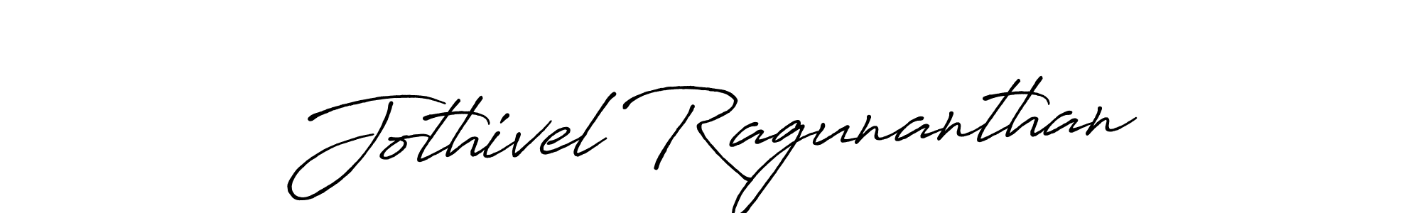 Also we have Jothivel Ragunanthan name is the best signature style. Create professional handwritten signature collection using Antro_Vectra_Bolder autograph style. Jothivel Ragunanthan signature style 7 images and pictures png