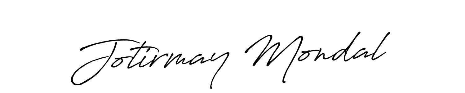 Also You can easily find your signature by using the search form. We will create Jotirmay Mondal name handwritten signature images for you free of cost using Antro_Vectra_Bolder sign style. Jotirmay Mondal signature style 7 images and pictures png