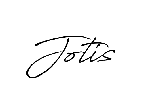 Make a beautiful signature design for name Jotis. With this signature (Antro_Vectra_Bolder) style, you can create a handwritten signature for free. Jotis signature style 7 images and pictures png