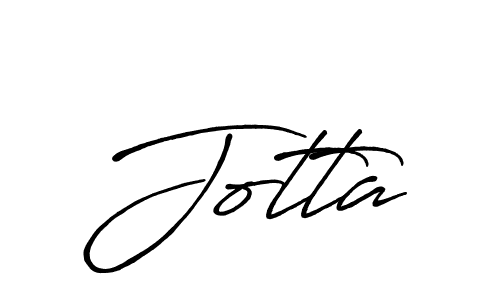 How to make Jotta name signature. Use Antro_Vectra_Bolder style for creating short signs online. This is the latest handwritten sign. Jotta signature style 7 images and pictures png