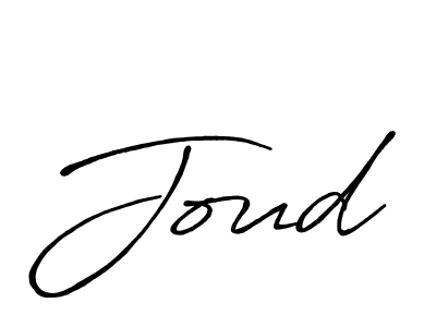 Best and Professional Signature Style for Joud. Antro_Vectra_Bolder Best Signature Style Collection. Joud signature style 7 images and pictures png