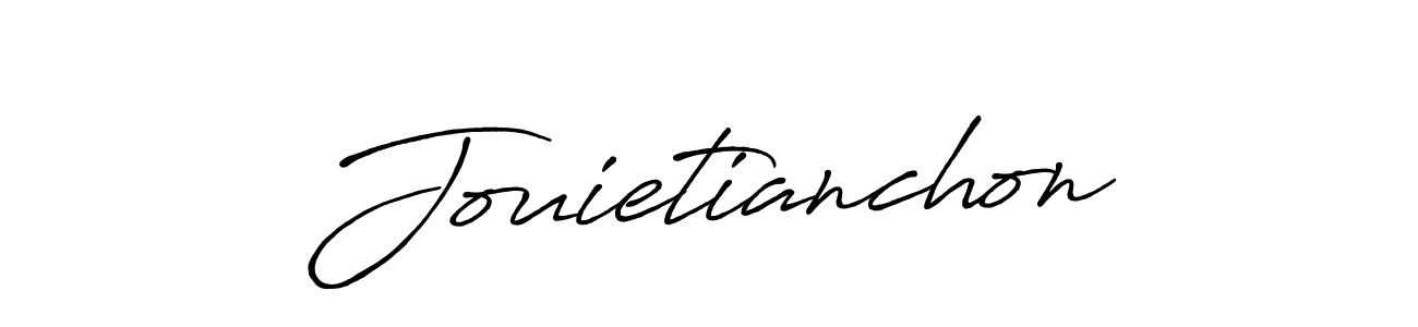 if you are searching for the best signature style for your name Jouietianchon. so please give up your signature search. here we have designed multiple signature styles  using Antro_Vectra_Bolder. Jouietianchon signature style 7 images and pictures png