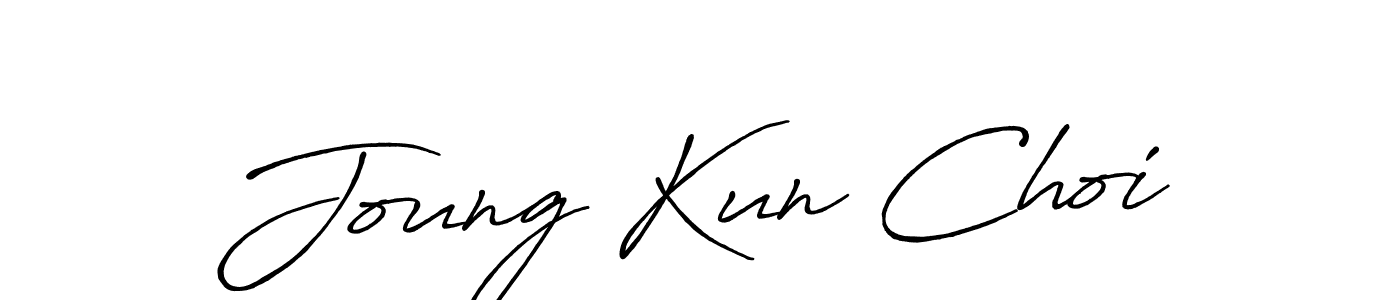 Antro_Vectra_Bolder is a professional signature style that is perfect for those who want to add a touch of class to their signature. It is also a great choice for those who want to make their signature more unique. Get Joung Kun Choi name to fancy signature for free. Joung Kun Choi signature style 7 images and pictures png