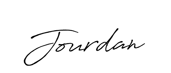 Use a signature maker to create a handwritten signature online. With this signature software, you can design (Antro_Vectra_Bolder) your own signature for name Jourdan. Jourdan signature style 7 images and pictures png