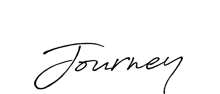 Make a beautiful signature design for name Journey. With this signature (Antro_Vectra_Bolder) style, you can create a handwritten signature for free. Journey signature style 7 images and pictures png