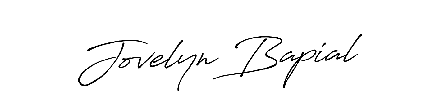 Make a beautiful signature design for name Jovelyn Bapial. Use this online signature maker to create a handwritten signature for free. Jovelyn Bapial signature style 7 images and pictures png