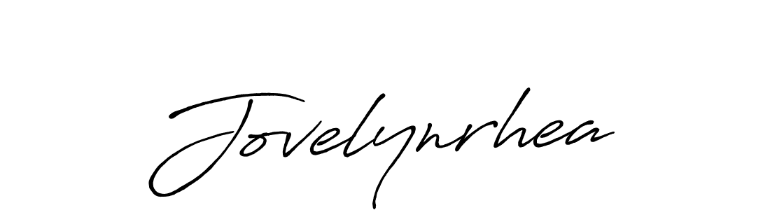 Jovelynrhea stylish signature style. Best Handwritten Sign (Antro_Vectra_Bolder) for my name. Handwritten Signature Collection Ideas for my name Jovelynrhea. Jovelynrhea signature style 7 images and pictures png