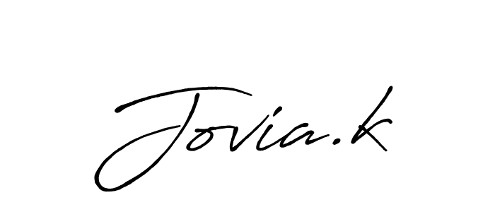 Make a beautiful signature design for name Jovia.k. Use this online signature maker to create a handwritten signature for free. Jovia.k signature style 7 images and pictures png