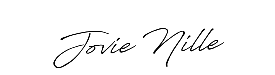 Also we have Jovie Nille name is the best signature style. Create professional handwritten signature collection using Antro_Vectra_Bolder autograph style. Jovie Nille signature style 7 images and pictures png