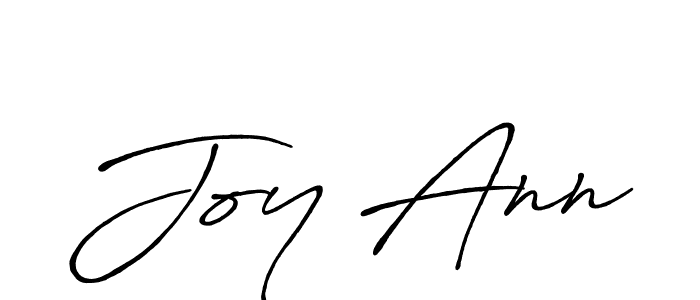 Joy Ann stylish signature style. Best Handwritten Sign (Antro_Vectra_Bolder) for my name. Handwritten Signature Collection Ideas for my name Joy Ann. Joy Ann signature style 7 images and pictures png