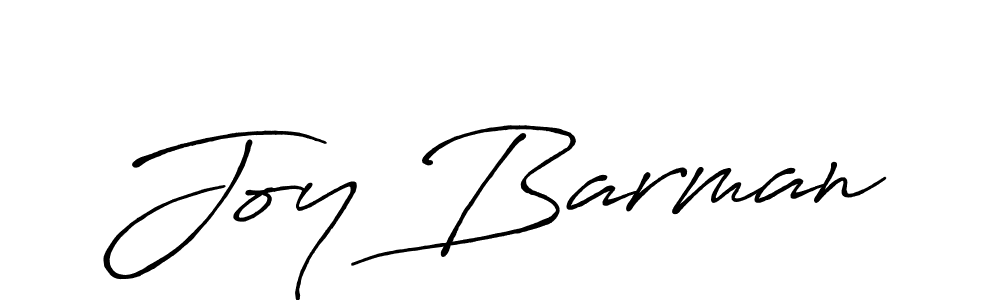 Also we have Joy Barman name is the best signature style. Create professional handwritten signature collection using Antro_Vectra_Bolder autograph style. Joy Barman signature style 7 images and pictures png