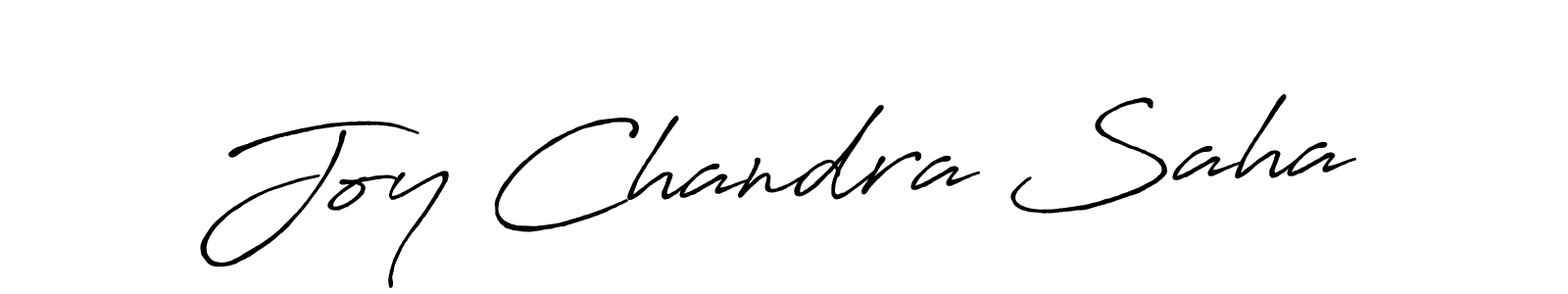 Once you've used our free online signature maker to create your best signature Antro_Vectra_Bolder style, it's time to enjoy all of the benefits that Joy Chandra Saha name signing documents. Joy Chandra Saha signature style 7 images and pictures png