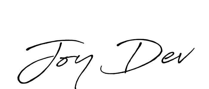 Create a beautiful signature design for name Joy Dev. With this signature (Antro_Vectra_Bolder) fonts, you can make a handwritten signature for free. Joy Dev signature style 7 images and pictures png
