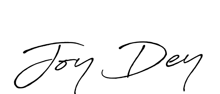 Joy Dey stylish signature style. Best Handwritten Sign (Antro_Vectra_Bolder) for my name. Handwritten Signature Collection Ideas for my name Joy Dey. Joy Dey signature style 7 images and pictures png