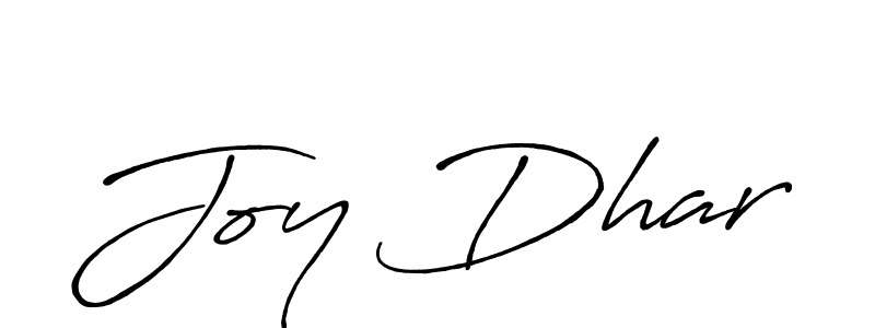 The best way (Antro_Vectra_Bolder) to make a short signature is to pick only two or three words in your name. The name Joy Dhar include a total of six letters. For converting this name. Joy Dhar signature style 7 images and pictures png