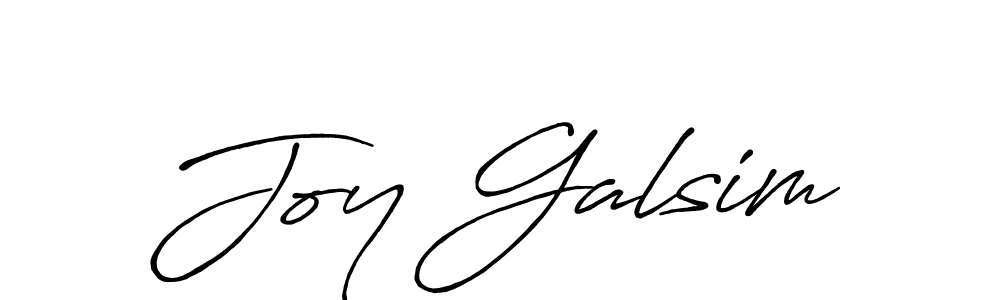 Use a signature maker to create a handwritten signature online. With this signature software, you can design (Antro_Vectra_Bolder) your own signature for name Joy Galsim. Joy Galsim signature style 7 images and pictures png