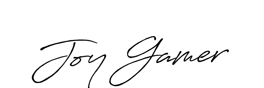 The best way (Antro_Vectra_Bolder) to make a short signature is to pick only two or three words in your name. The name Joy Gamer include a total of six letters. For converting this name. Joy Gamer signature style 7 images and pictures png