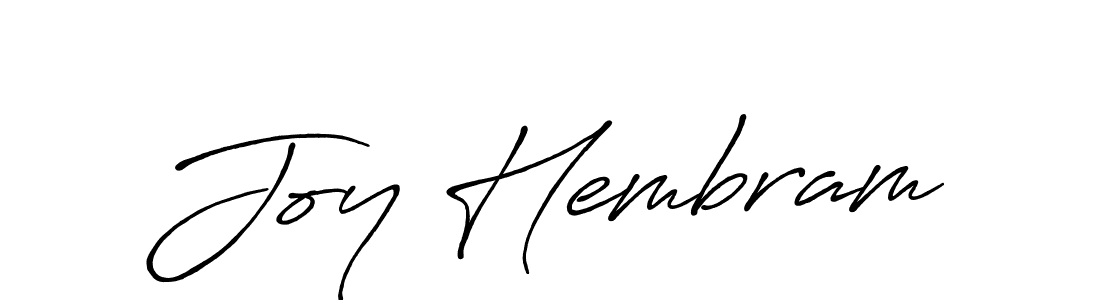 Once you've used our free online signature maker to create your best signature Antro_Vectra_Bolder style, it's time to enjoy all of the benefits that Joy Hembram name signing documents. Joy Hembram signature style 7 images and pictures png