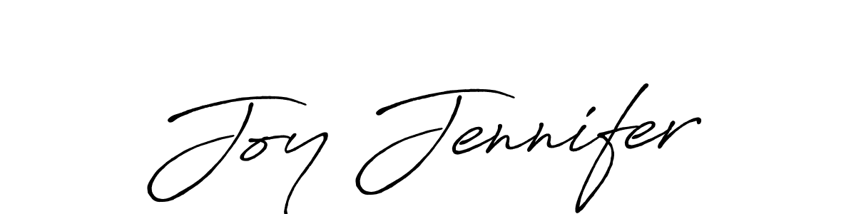 How to make Joy Jennifer signature? Antro_Vectra_Bolder is a professional autograph style. Create handwritten signature for Joy Jennifer name. Joy Jennifer signature style 7 images and pictures png