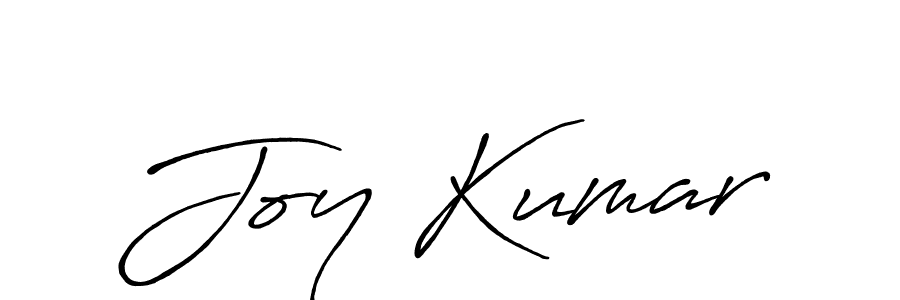 Design your own signature with our free online signature maker. With this signature software, you can create a handwritten (Antro_Vectra_Bolder) signature for name Joy Kumar. Joy Kumar signature style 7 images and pictures png