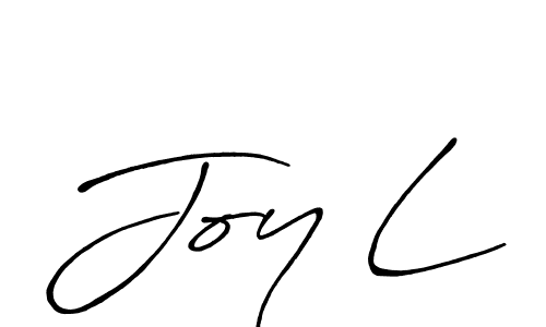 You should practise on your own different ways (Antro_Vectra_Bolder) to write your name (Joy L) in signature. don't let someone else do it for you. Joy L signature style 7 images and pictures png