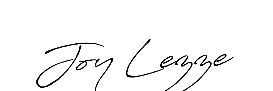 Also we have Joy Lezze name is the best signature style. Create professional handwritten signature collection using Antro_Vectra_Bolder autograph style. Joy Lezze signature style 7 images and pictures png