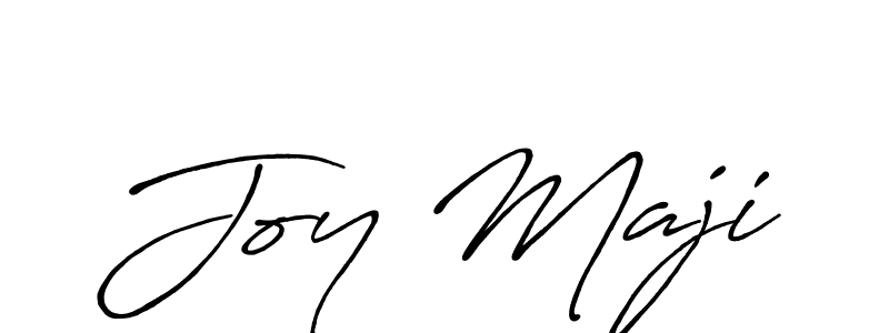 How to make Joy Maji name signature. Use Antro_Vectra_Bolder style for creating short signs online. This is the latest handwritten sign. Joy Maji signature style 7 images and pictures png